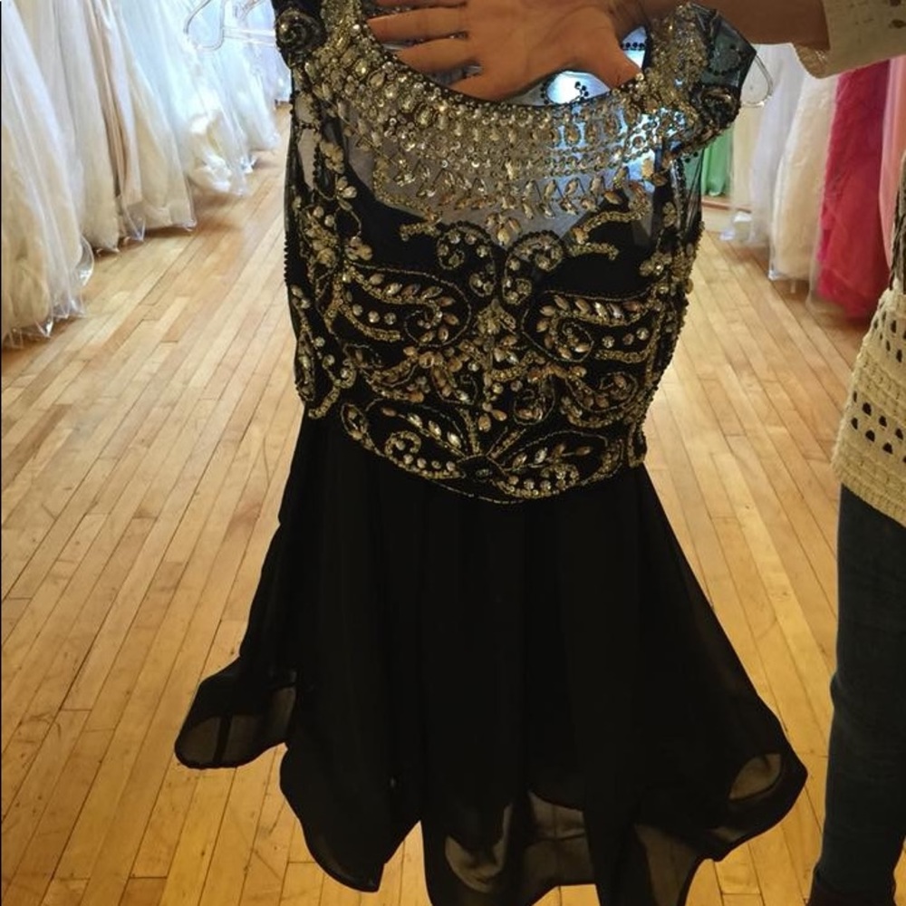 Knee length formal